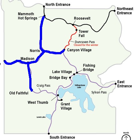 2014美国黄石公园开放时间